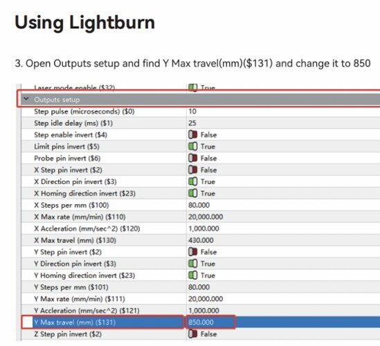 Alarm Homing Issue Lightburn Software Questions Lightburn