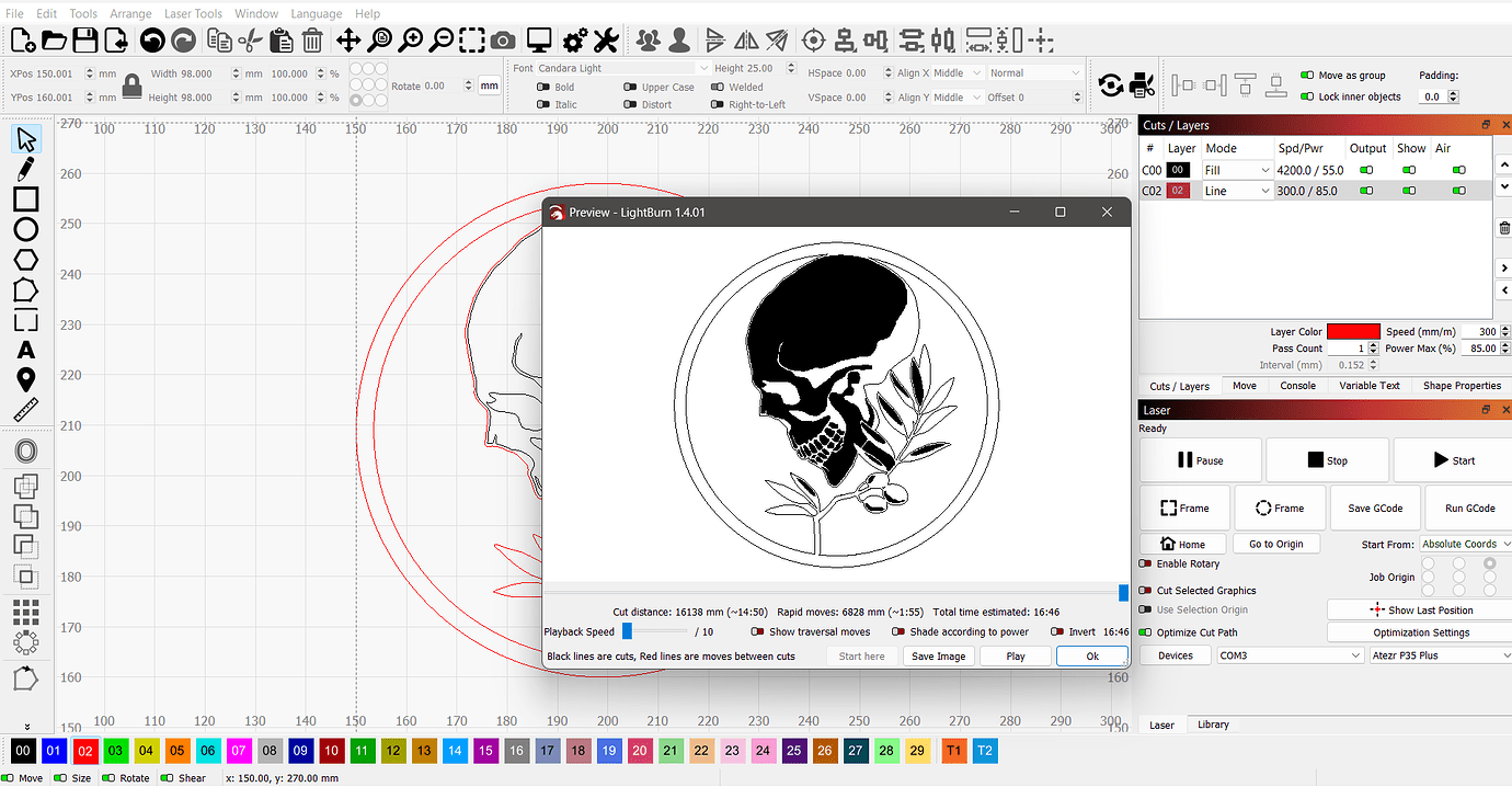 How To Invert Engraving 2 By Jkwilborn LightBurn Software