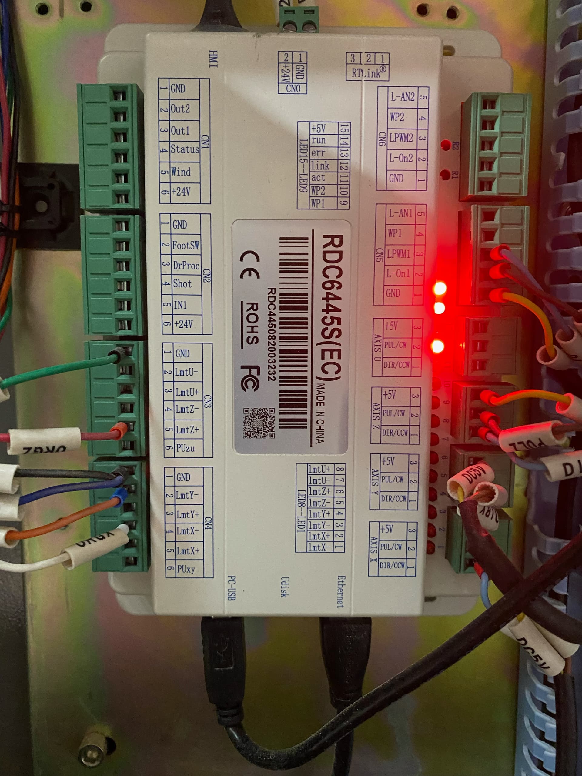 Full Spectrum LC1290 upgrade to Ruida and now crawl speeds - Ruida