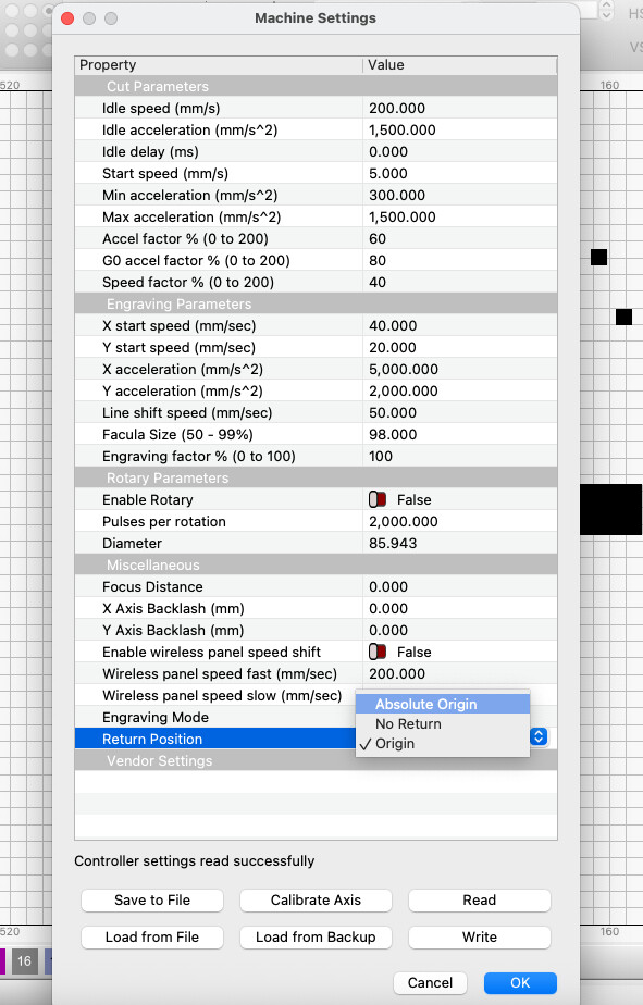 Return to Origin when complete - MillMage Software Questions