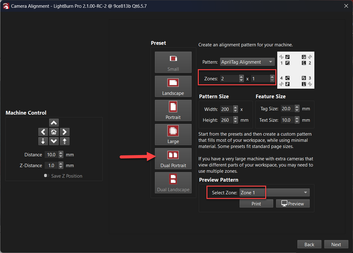 2.1 Multi Cam support - LightBurn Software Questions - LightBurn