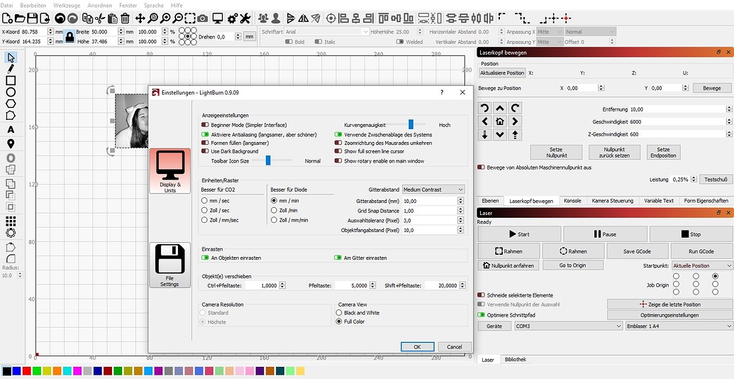 lightburn download deutsch