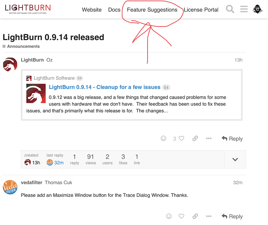 LightBurn 1.4.01 download the new version for ios