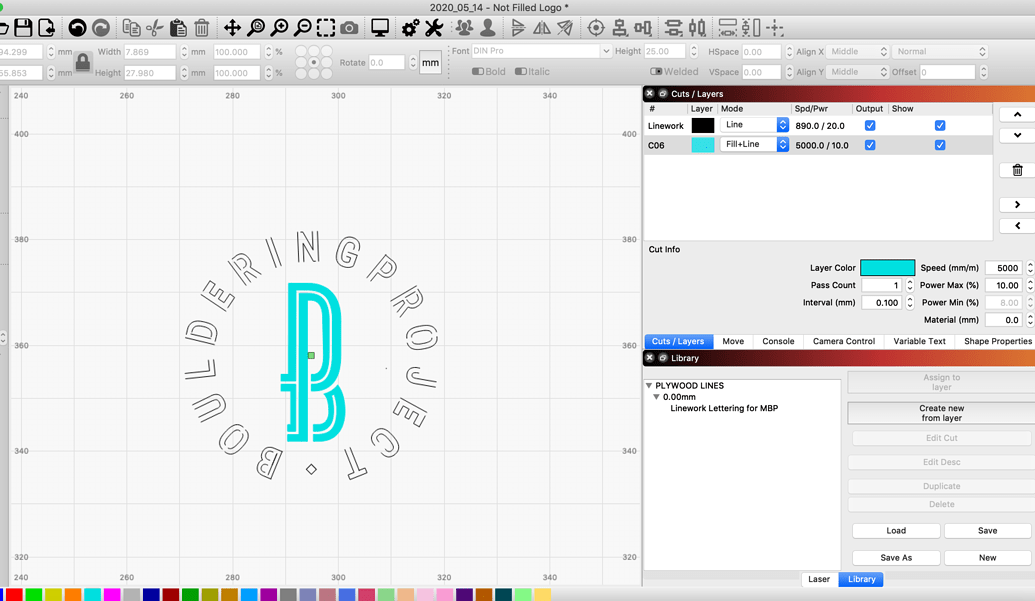 Getting vector shapes to fill+line properly (AI> SVG>Lightburn