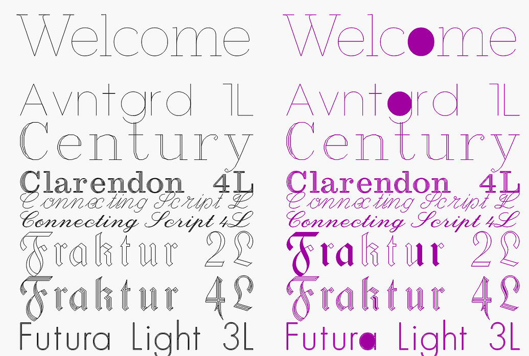 free single line font for cnc free single line font for cnc