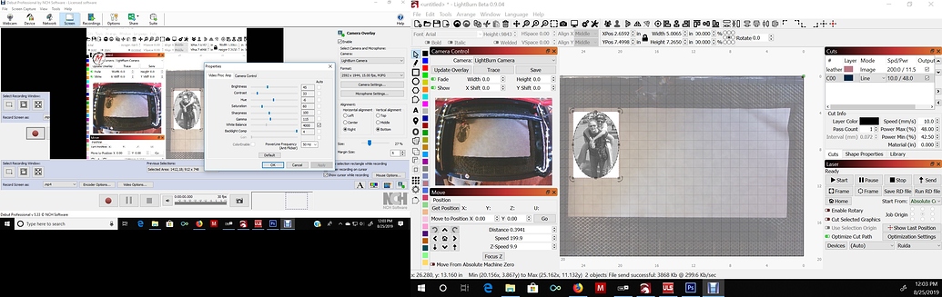 Camera Control Window Lightburn Camera settings - LightBurn Software Questions - LightBurn Software Forum