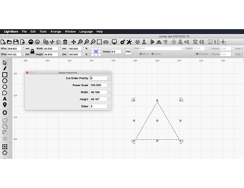 Triangle issue