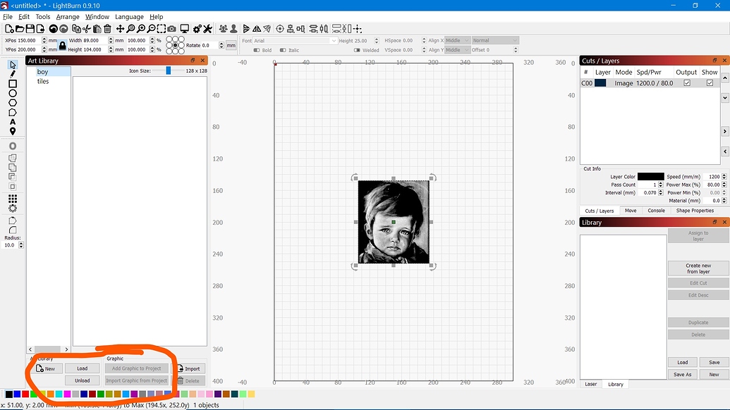 Lightburn Software Library New libraries in New version - LightBurn Software Questions [OFFICIAL ...