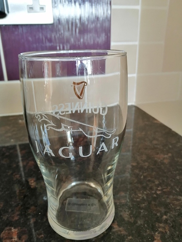 Glass engraved