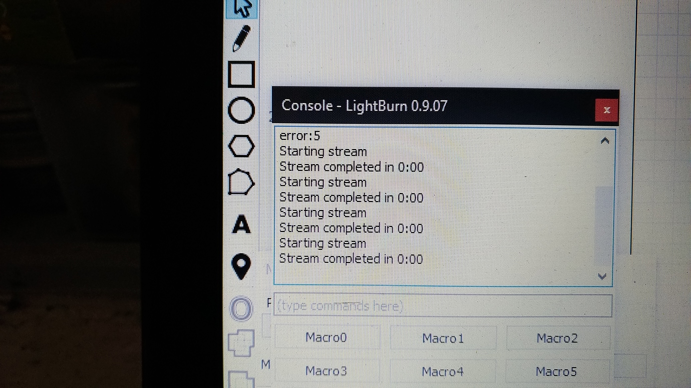 lightburn software stops working