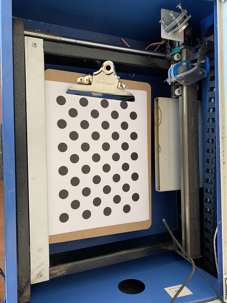 Camera calibration sheet cameras lightburn software forum