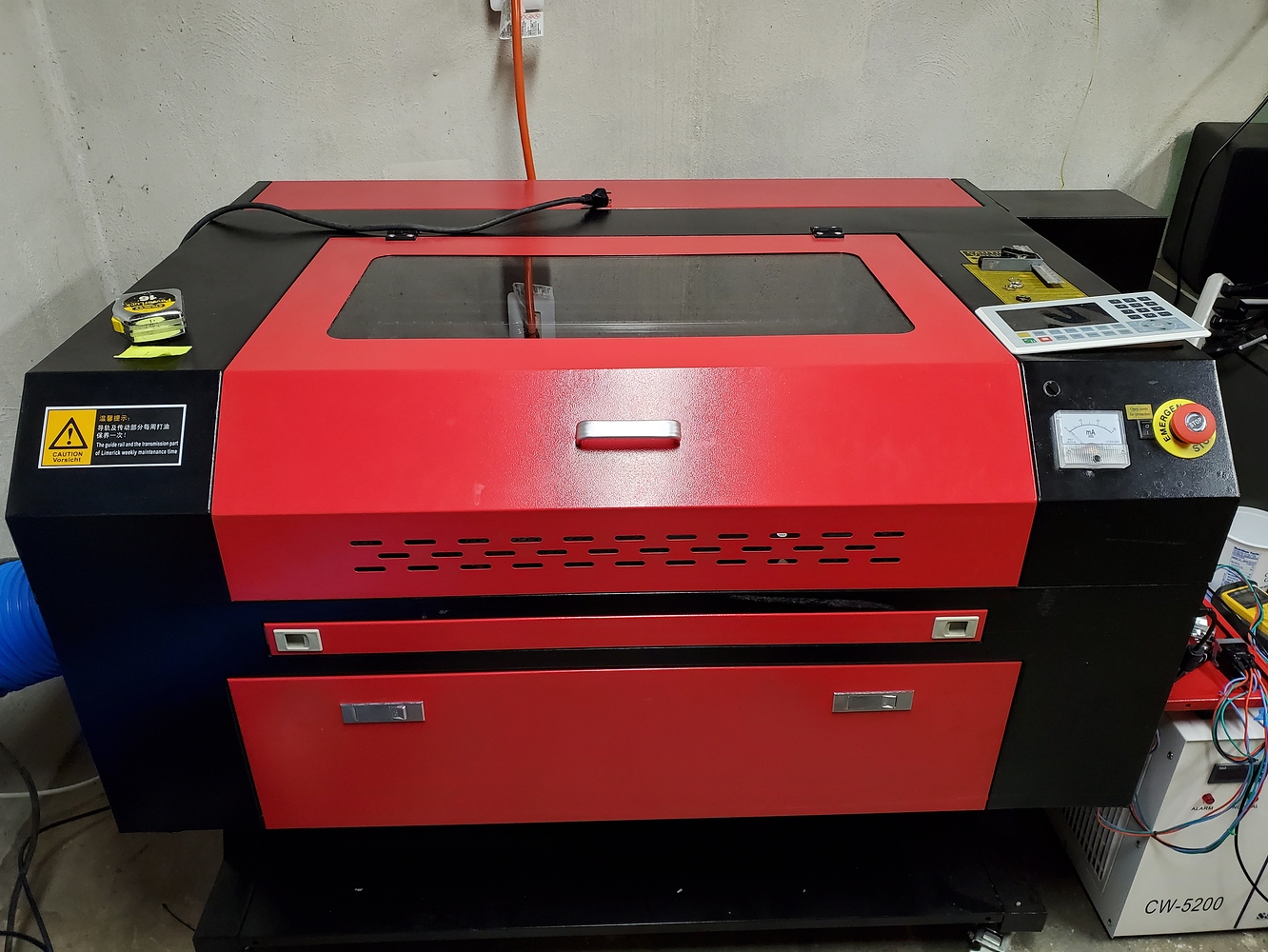 Rotary setup on Ruida RDC6445G - LightBurn Hardware Compatibility ...