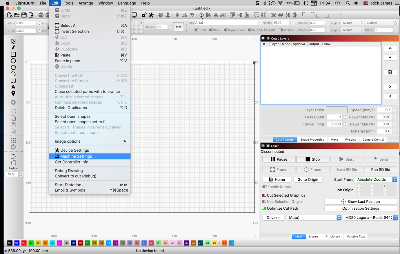 Fill error above 300(mm/sec) LightBurn Software Questions [OFFICIAL
