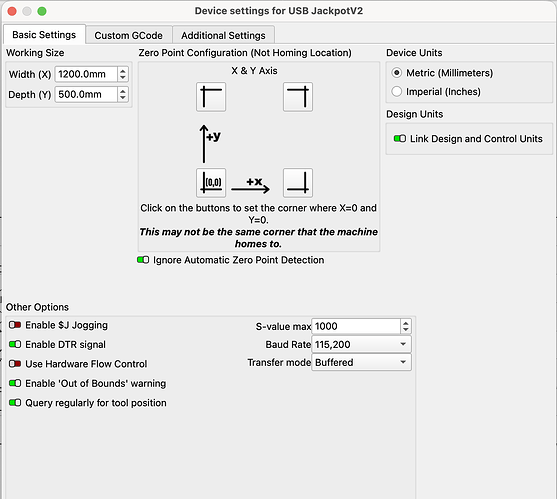 Device Settings