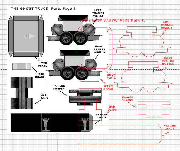 Ghost Truck - LightBurn upright trace