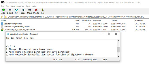 Forum 137025 Creality falcon Firmware update