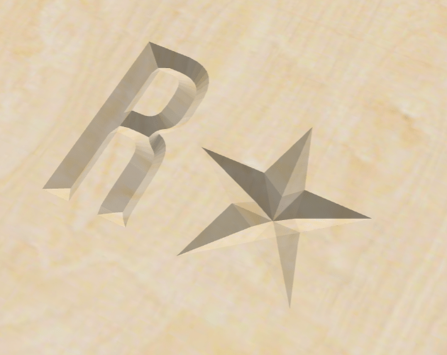 easel example
