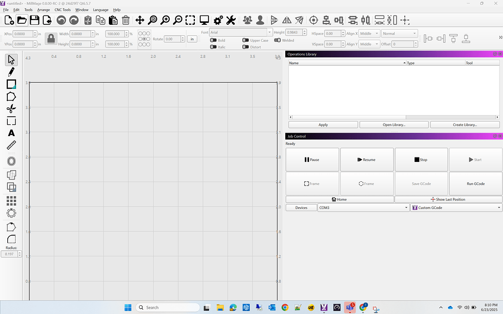 Toggling MillMage behavoirs with window|Reset to default layout - OS ...