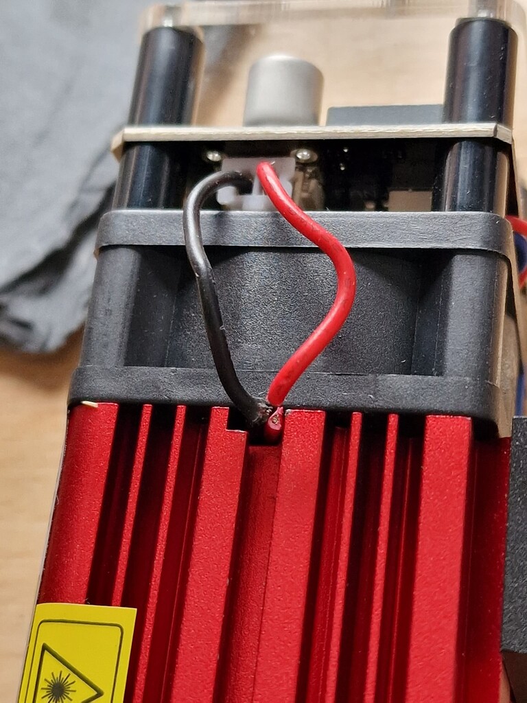 Laser Not Firing.... I see why! Community Laser Talk LightBurn