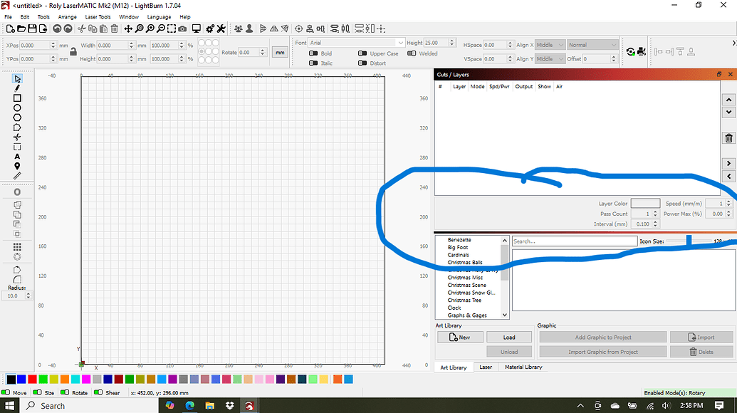 Lightburn Display in Windows to large - LightBurn Software Questions ...