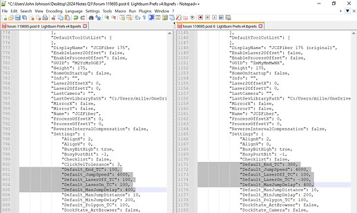 2024-01-25 forum 119695 JCZFiber 175 vs JCZFiber 175 (original) part one