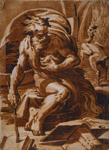 Ugo  da Carpi - Diogenes - (MeisterDrucke-3067)