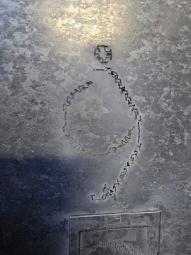 Laser cutting problem