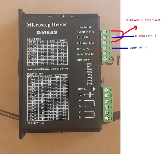 Microstep Driver-new wiring