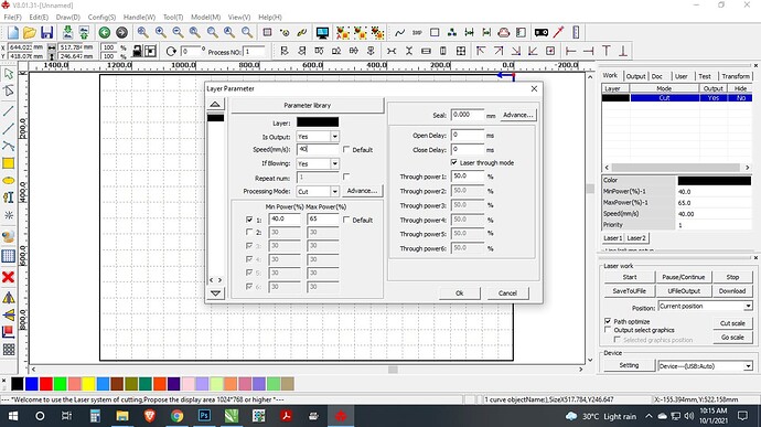 parameter setting