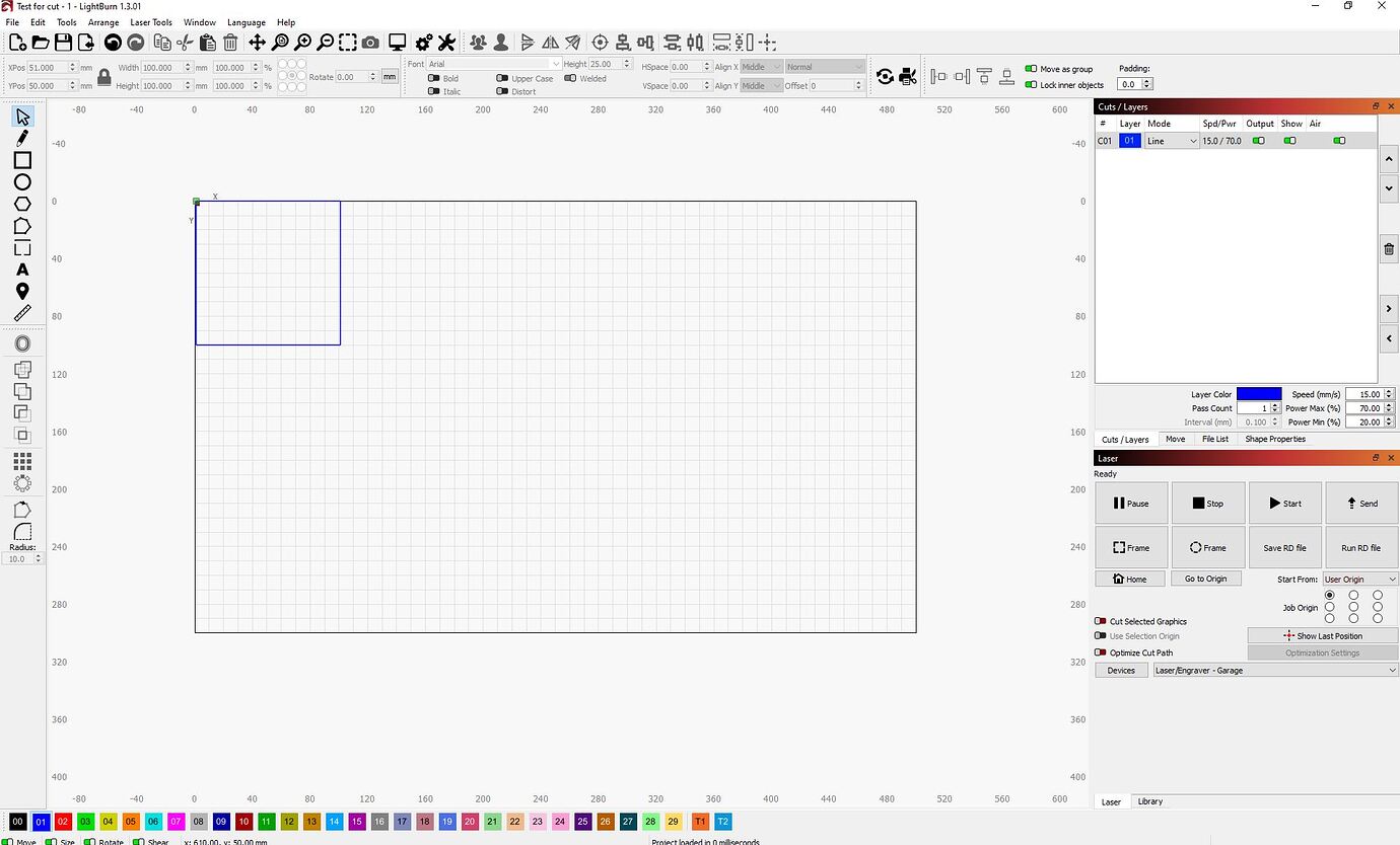 Intermittent Cut (tear along dotted line!) - LightBurn Software ...