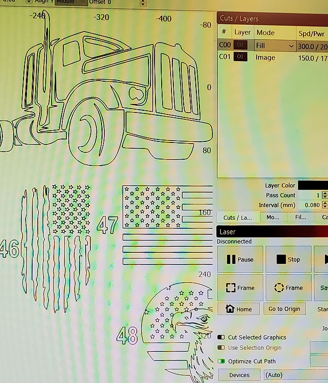 lightburn laser software