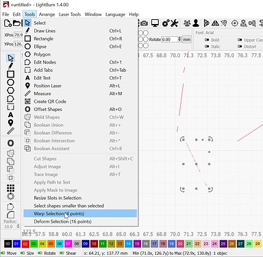 forum 102352 select and warp Selection