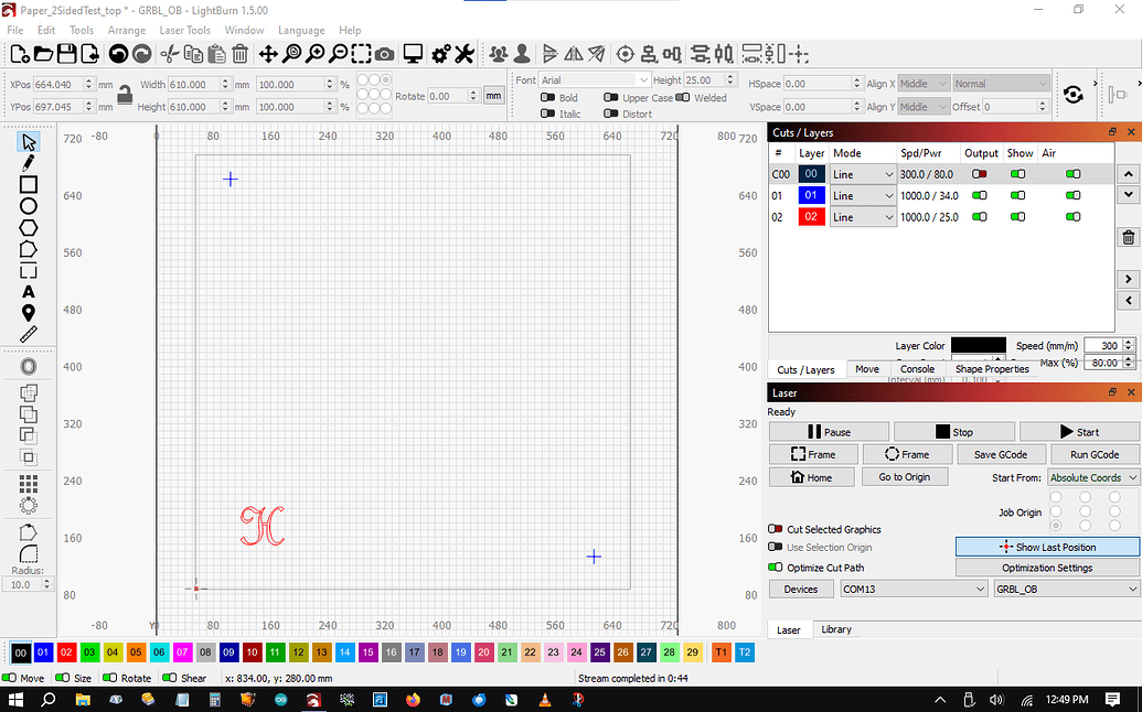 'Print and cut' 2-sided alignment error - LightBurn Software Questions ...