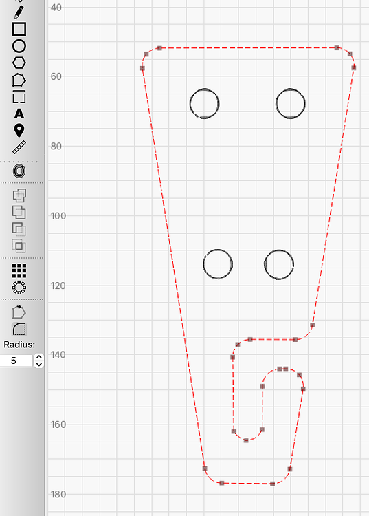 Radiusing corners LightBurn Software Questions LightBurn Software Forum