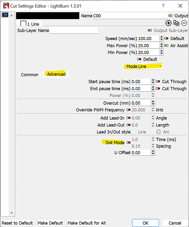 Intermittent Cut Tear Along Dotted Line Lightburn Software Questions Lightburn Software Forum