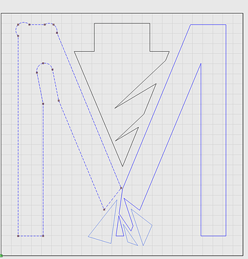 Dogbone corner example