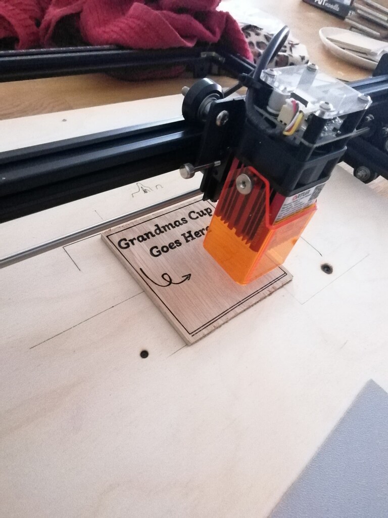Help, laser stopped in the middle of a burn LightBurn Software