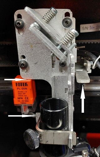 LW Head & homing sensor with arrows