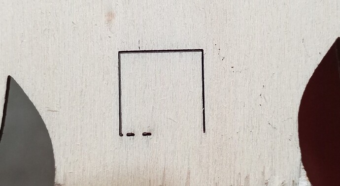 Second test cut