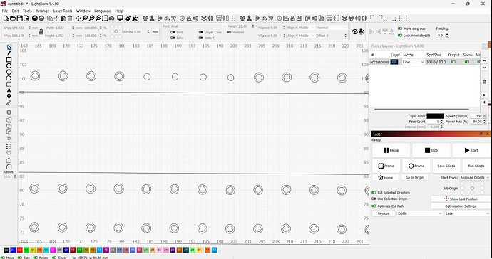 lightburn bag close up