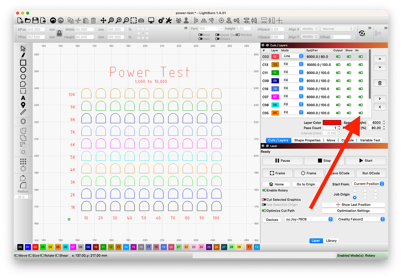 automatically-stop-when-one-layer-is-finished-lightburn-software