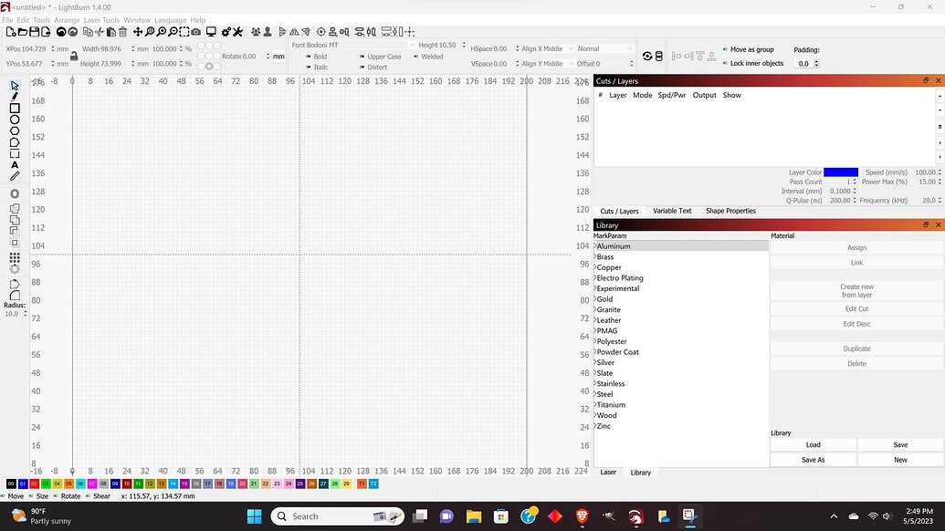 Tiny lightburn menu and layout - LightBurn Software Questions ...