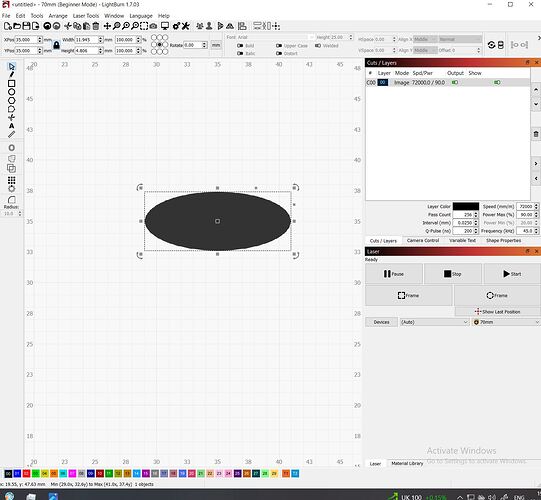 half oval shape - what am i doing wrong