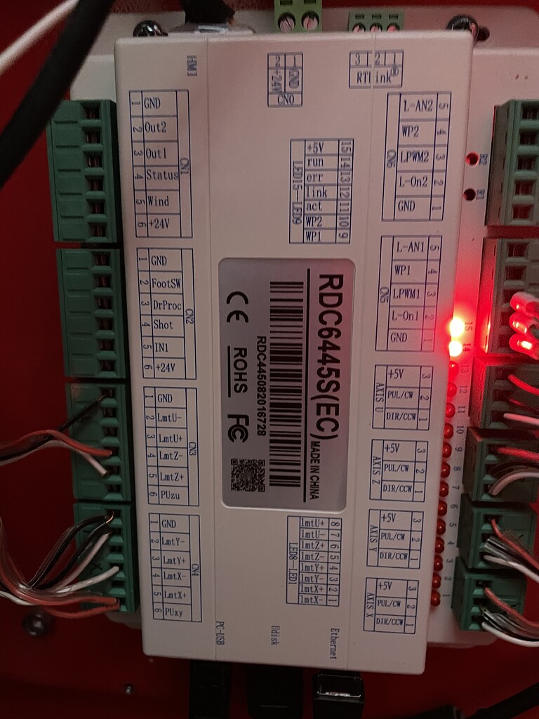 ruiページ Rotary tool configuration and testing questing - Ruida controllers