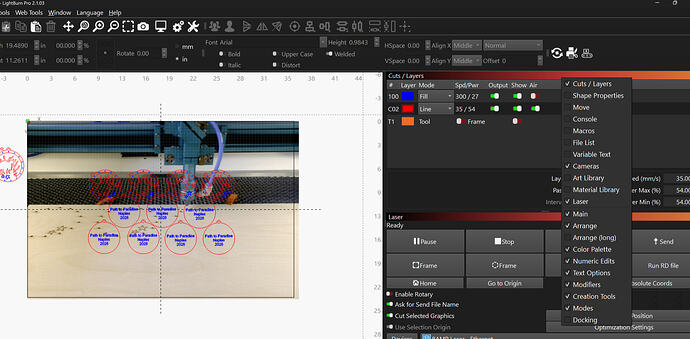 Camera Tab Docking