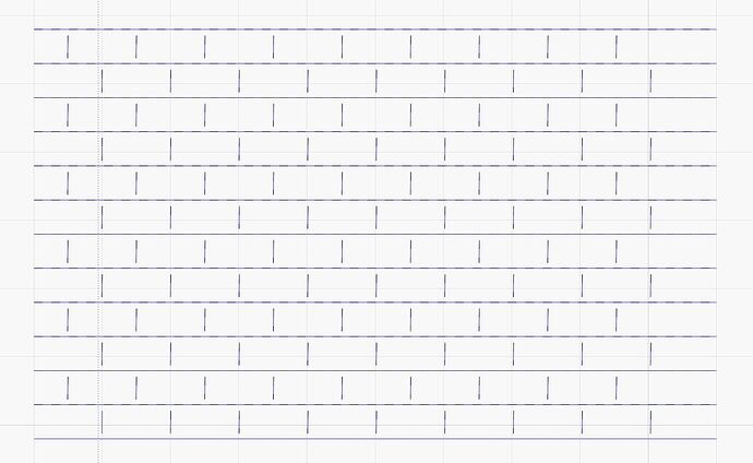 Z Scale Brick Wall - LB layout