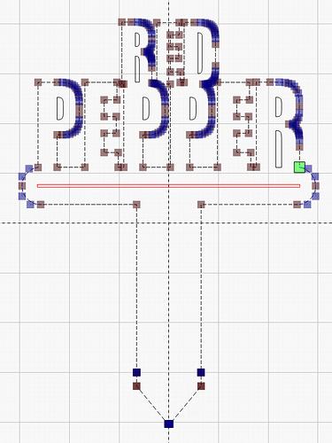 LightBurn - plant marker creation - 2