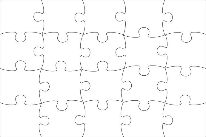 20 piece puzzle