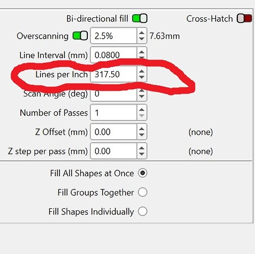 LPI Setting