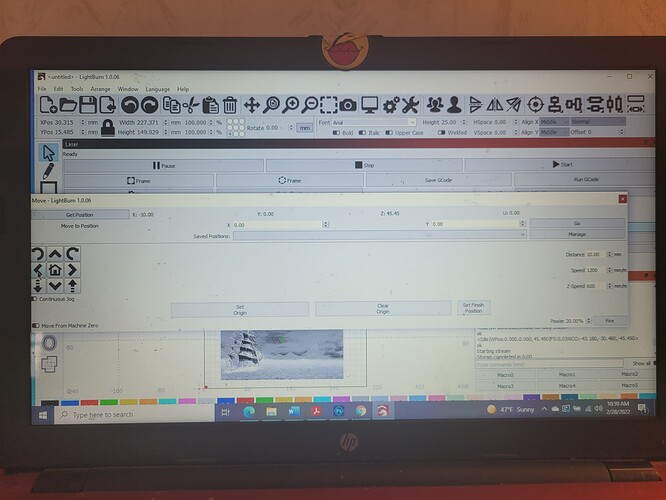 Need help jog wont work after accidentally hitting reset on machine